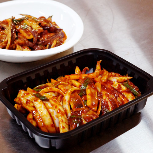 오징어 야채볶음